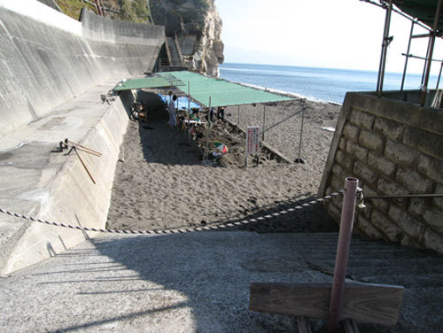 山川温泉　砂蒸し風呂