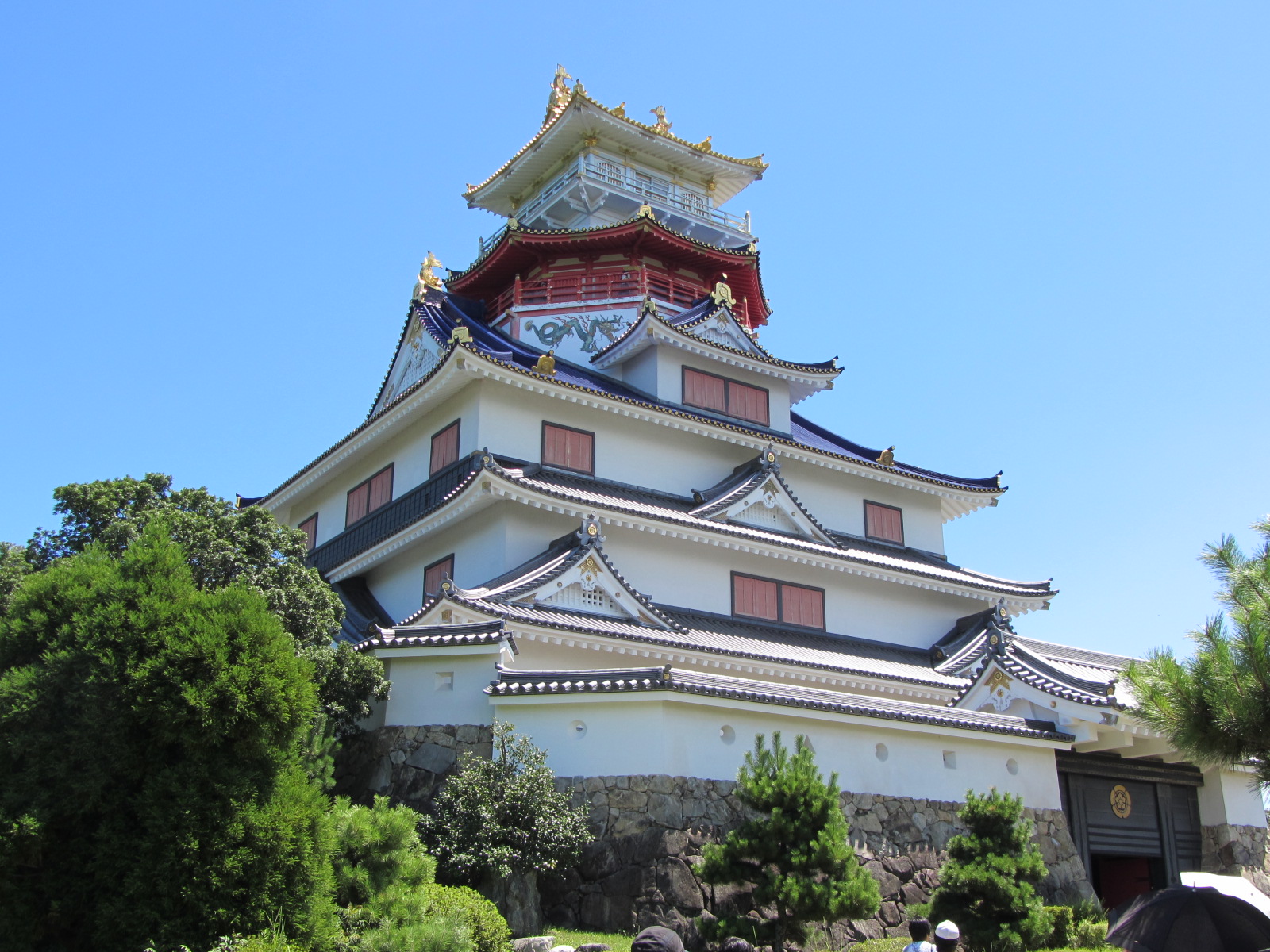 安土城（レプリカ建築）