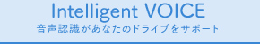 Intelligent VOICE音声認識があなたのドライブをサポート